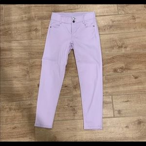 Light purple Ankle Stretchy Pants